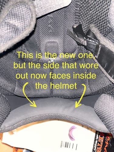 Customer photo review of SPARE- CRUISER NECK LINER