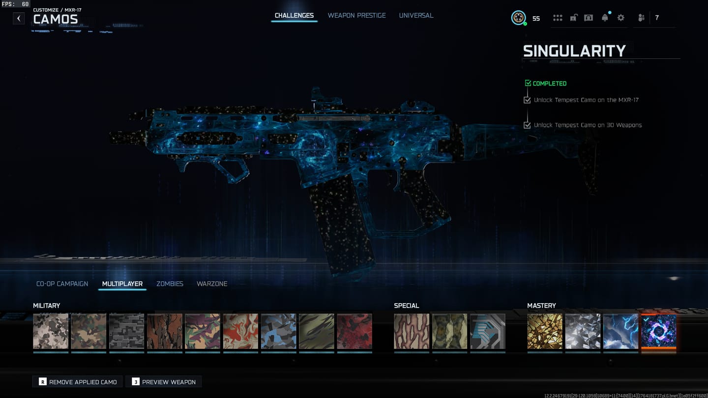 Customer photo review of BO7 - Multiplayer Camos