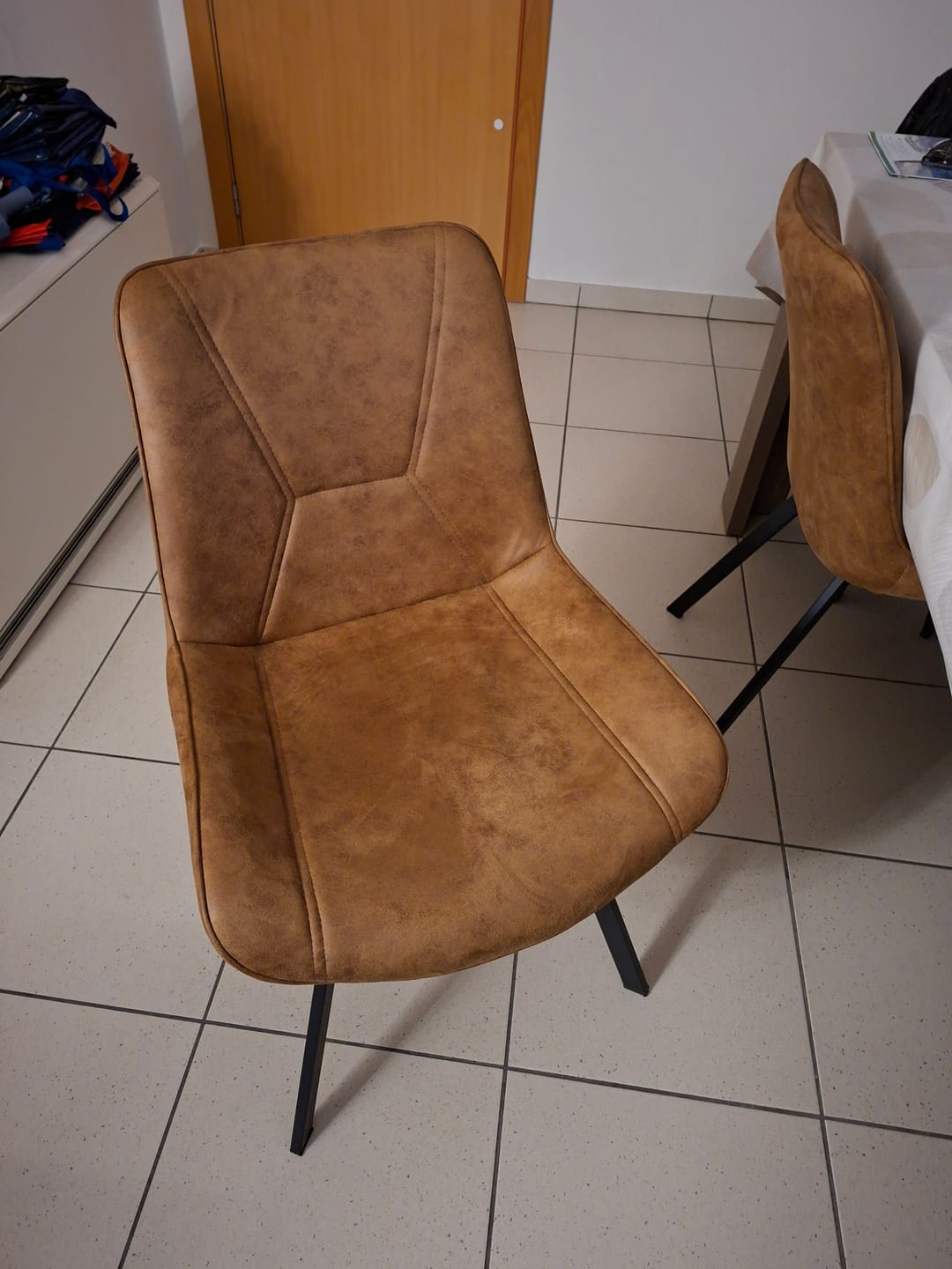 Customer photo review of Luna Stoel - Cognac