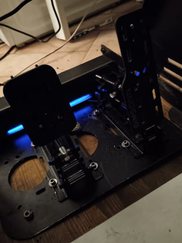 Customer photo review of Simsonn Plus X Racing Simulation Pedal with Haptic Reactor Optional