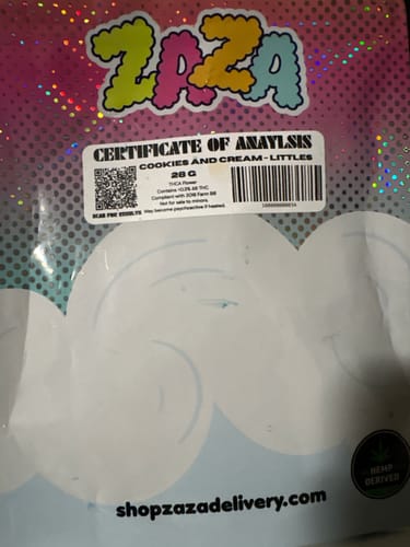 Customer photo review of Cookies and Cream - 28 Grams Littles - Hybrid