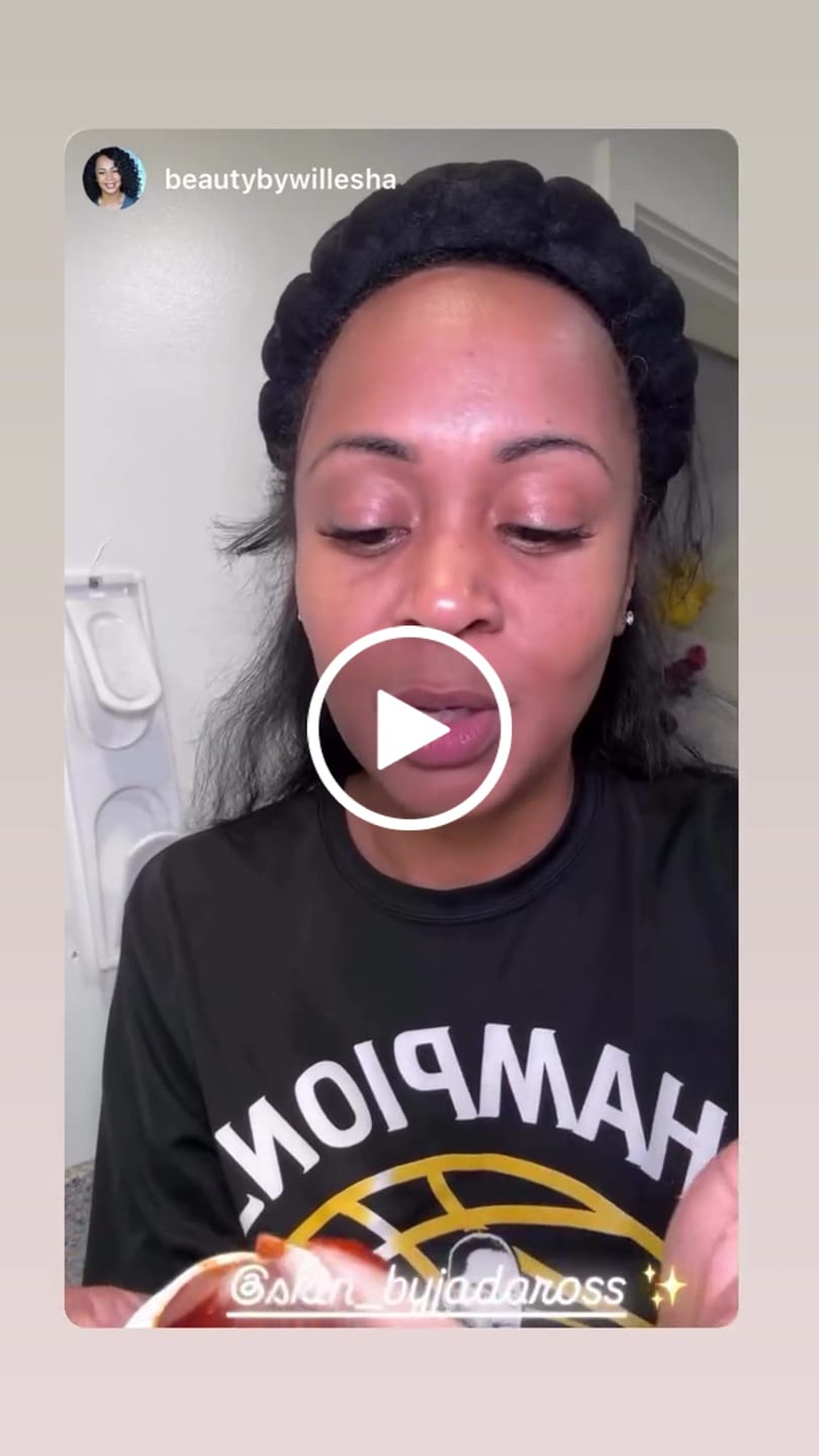 Customer video review of Turmeric Face Scrub (Vegan-Brightening-Gentle-Fragrance Free)