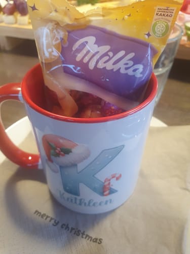 Customer photo review of Tasse Personalisiert - Weihnachtstasse 2