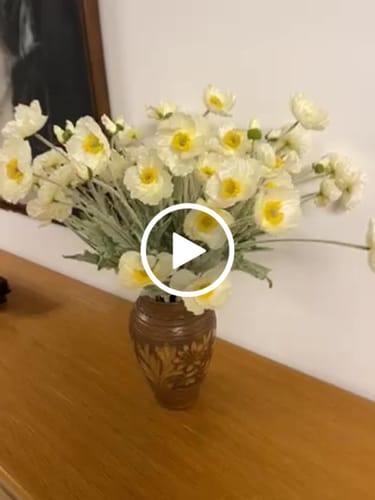 Customer video review of Coquelicots - Blanc (10 tiges)