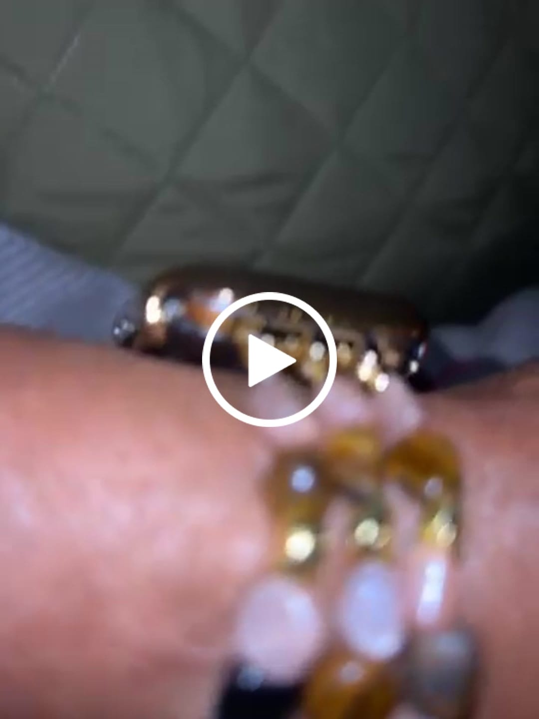 Customer video review of Autumn Ember Stretch Apple Watch Strap