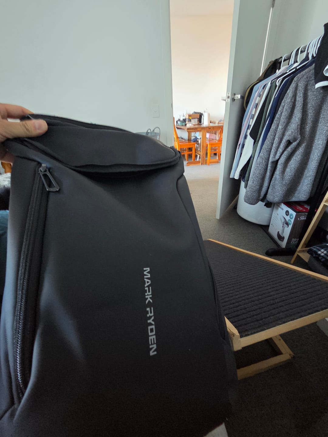 Customer photo review of Compacto Pro: MarkRyden Top Seller Futuristic Design Simple Large Capacity Daily Backpack