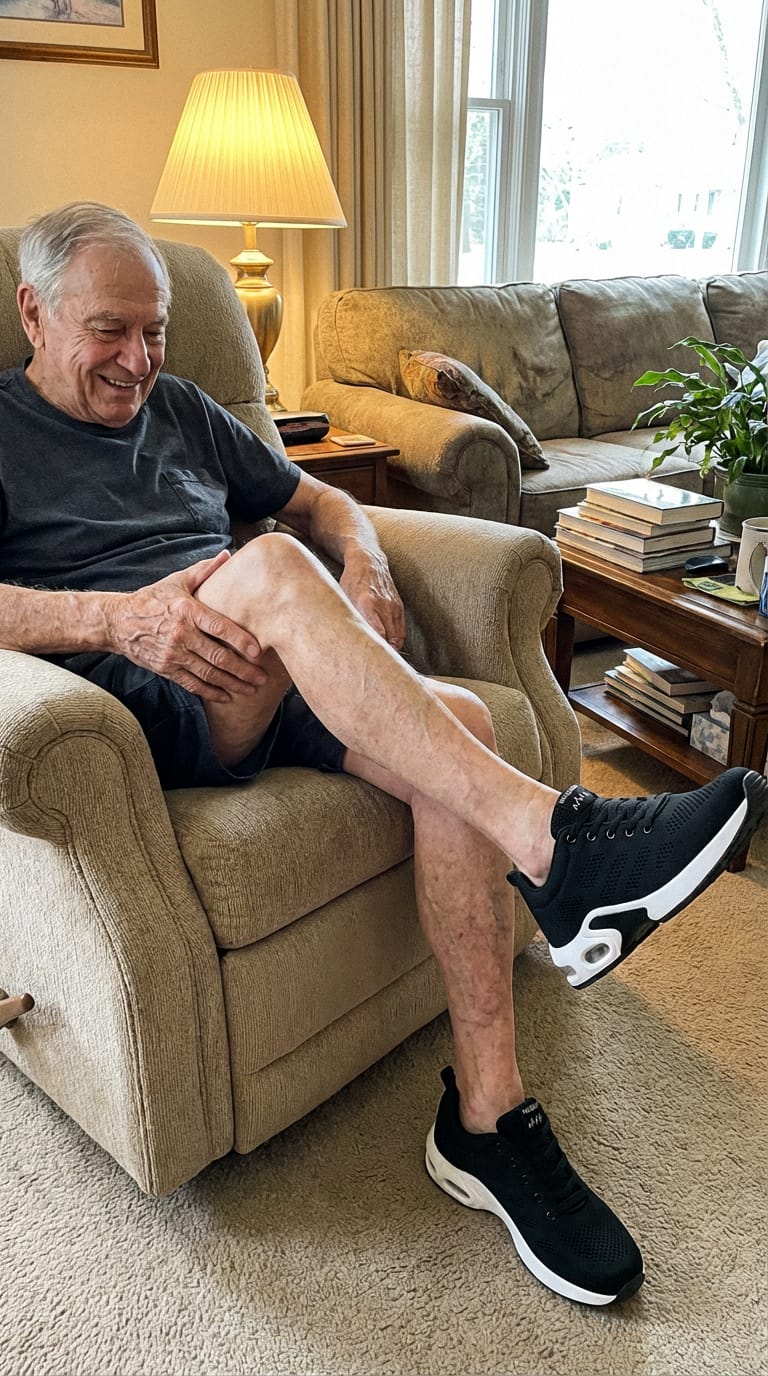 Customer photo review of Orthora™ Pro – Orthopedic Shoes Designed for Burning, Tingling & Sensitive Feet