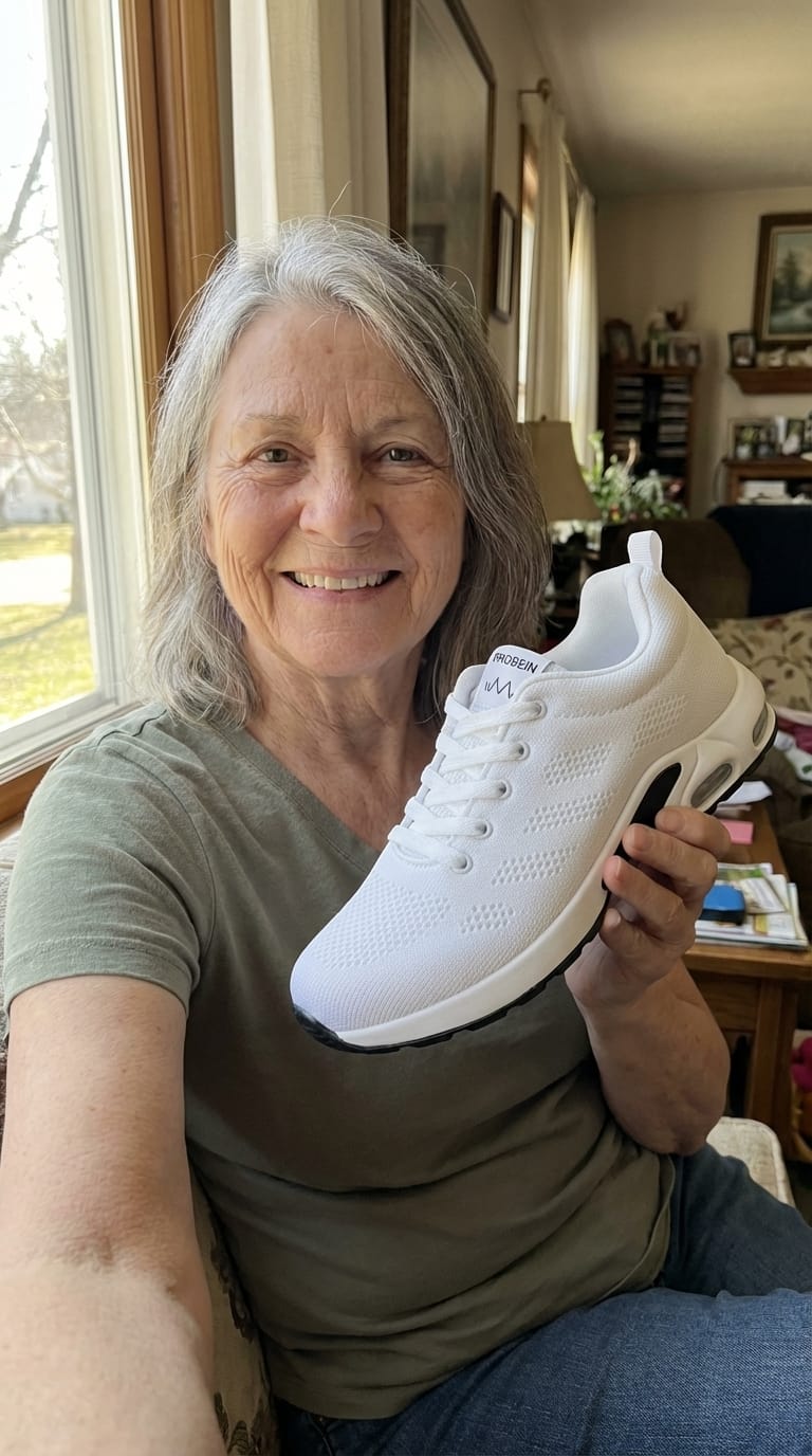 Customer photo review of Orthora™ Pro – Orthopedic Shoes Designed for Burning, Tingling & Sensitive Feet