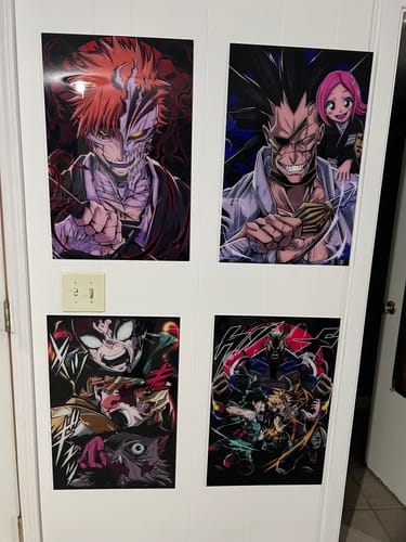 Customer photo review of Ready For a Fight Plexi Glass Wall Art