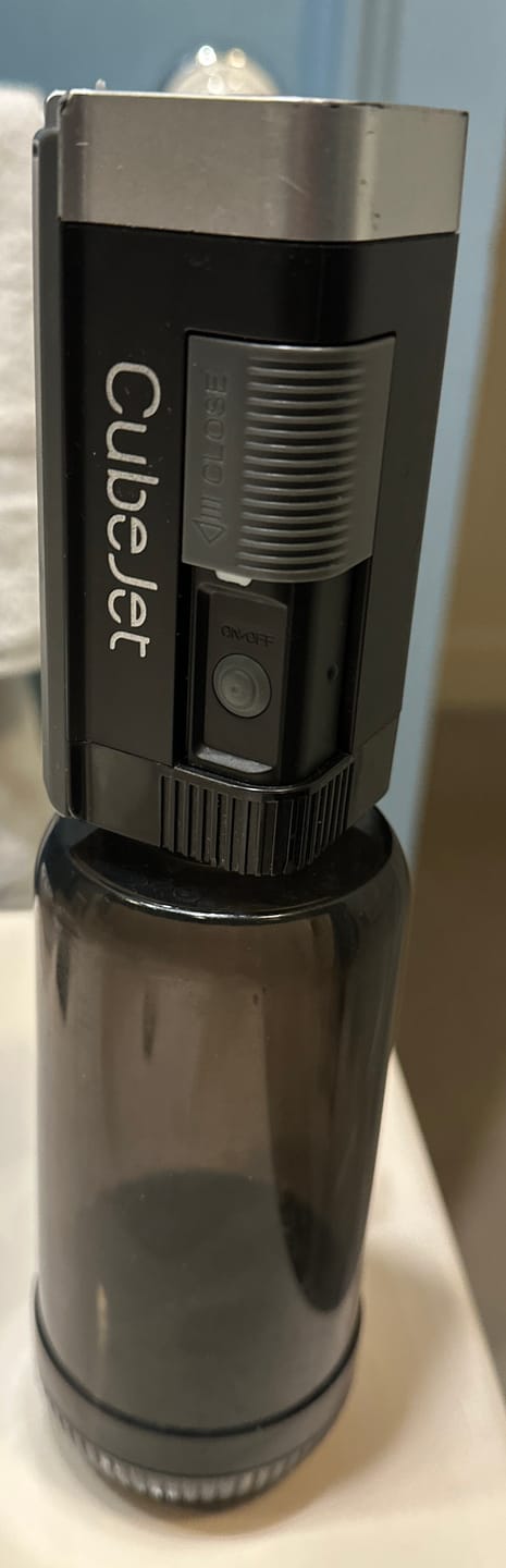 Customer photo review of CubeJet Portable Bidet