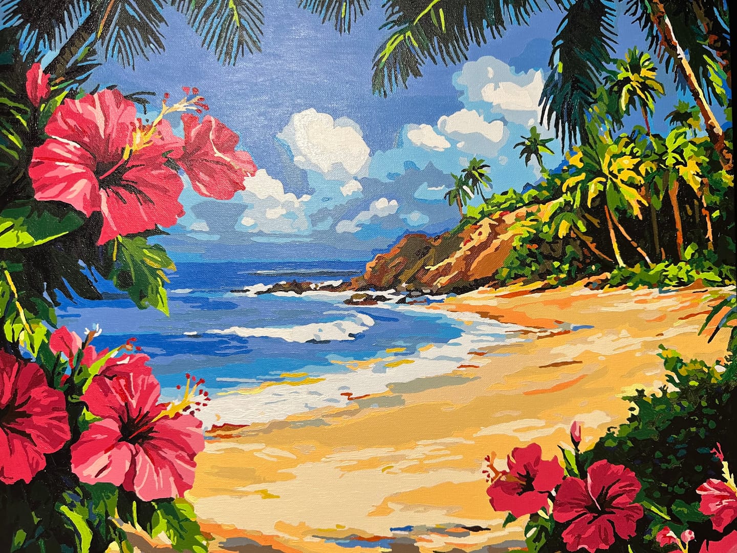 Customer photo review of Tropical Paradise