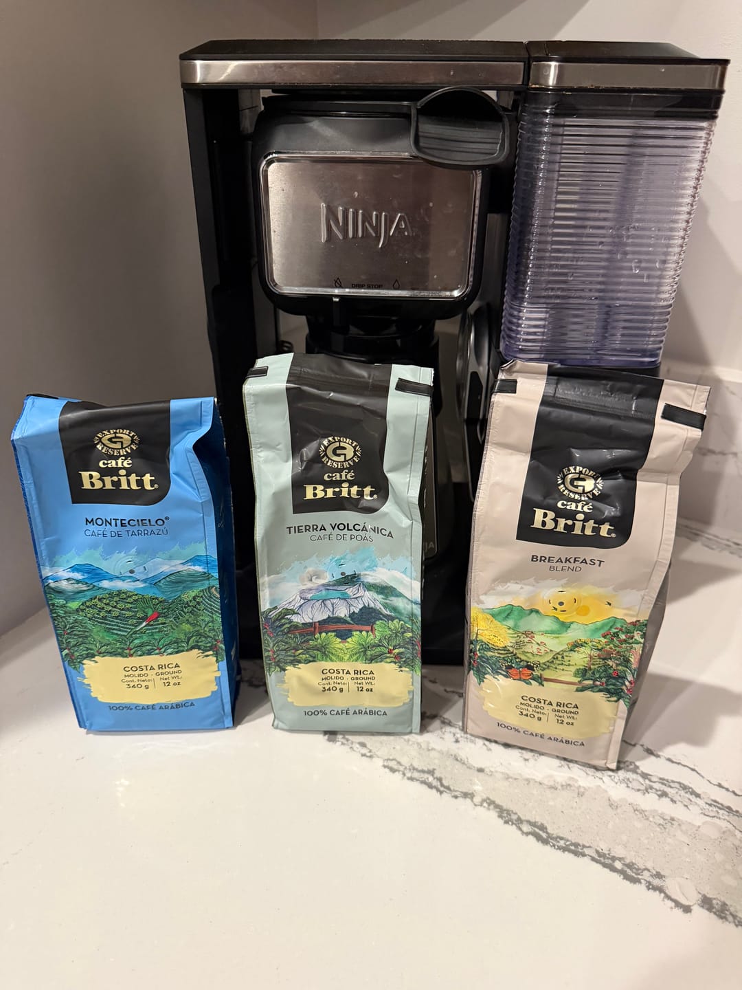 Customer photo review of COSTA RICAN BREAKFAST BLEND COFFEE