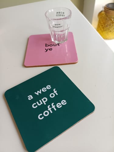 Customer photo review of What’s The Craic Shot Glass | Born & Bred