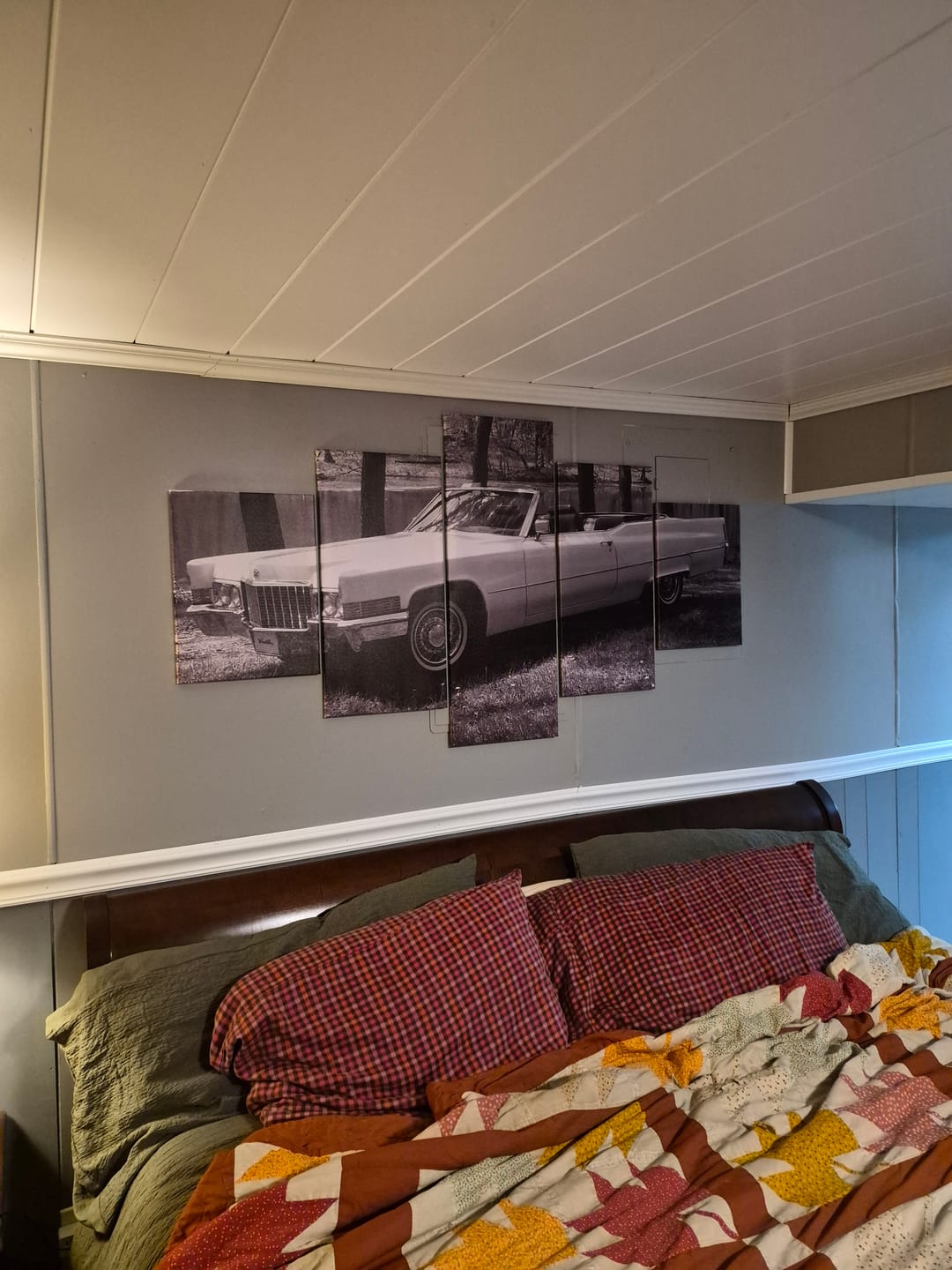Customer photo review of Custom 5 Panel Canvas Print Wall Art - Do It Yourself (DIY) Or Let Us Do It For You (LUDIFY)!