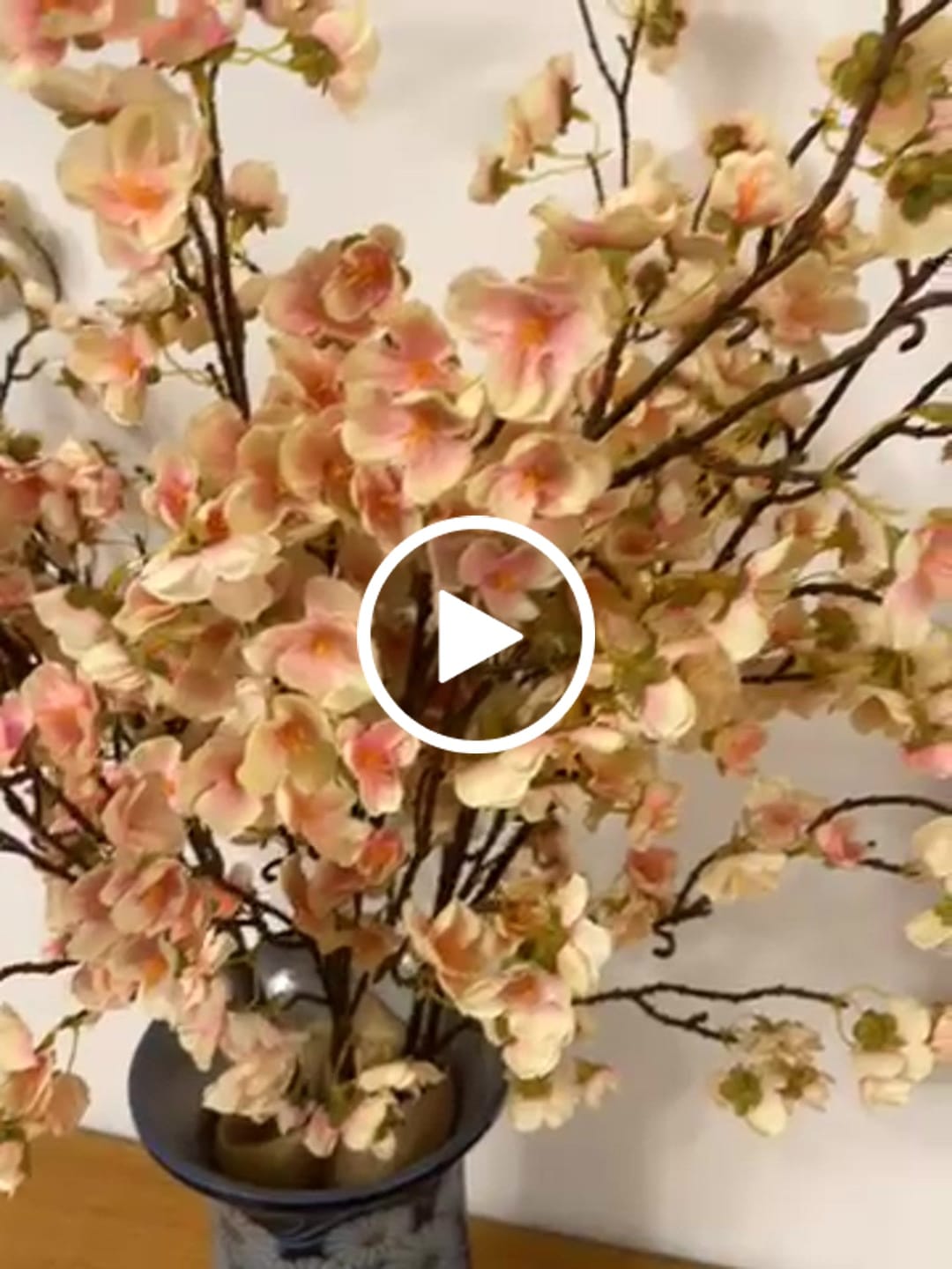 Customer video review of Fleur de Cerisier - Vieux rose (3 tiges)