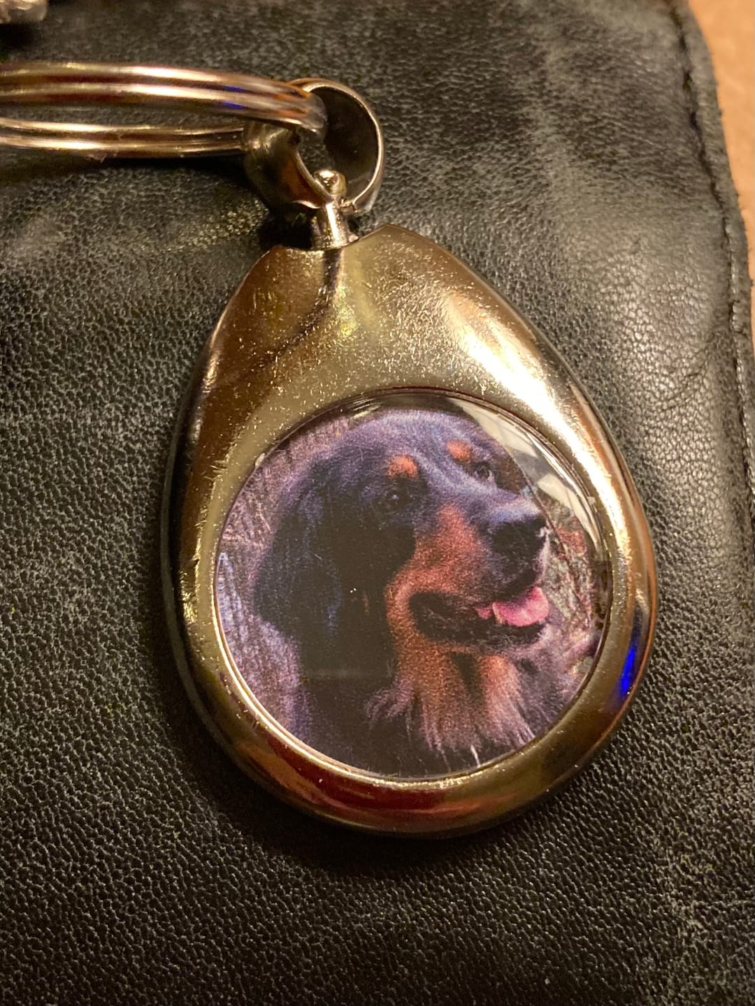 Customer photo review of Schlüsselanhänger mit Hundefoto