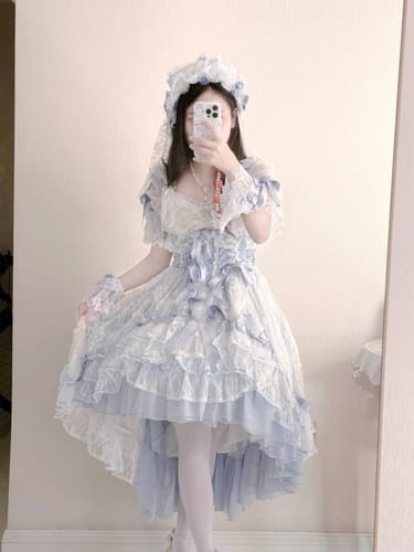 Customer photo review of Elegant and cute Lolita shoes