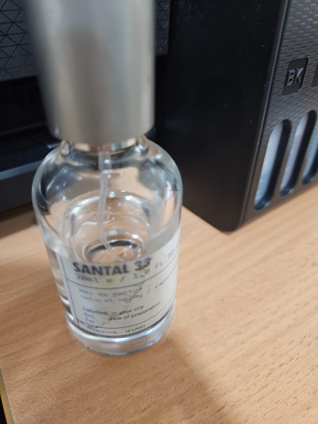 Customer photo review of Le Labo Fragrance