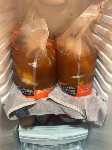 Customer photo review of Turkey Brine Kit