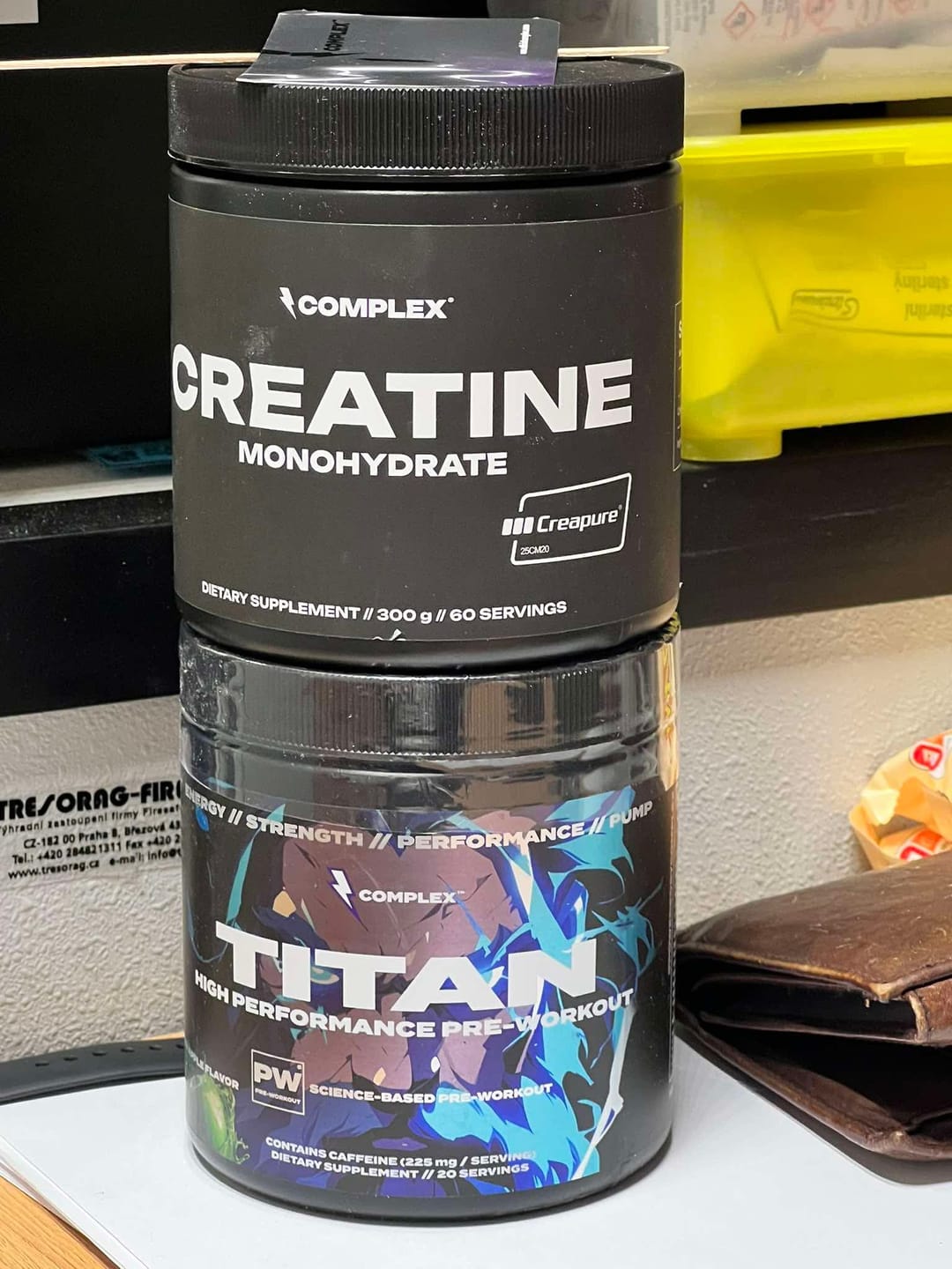 Customer photo review of Titan Pre-workout