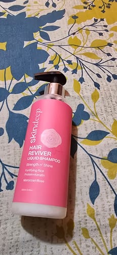 Customer photo review of HAIR REVIVER - Rice Protein Liquid Shampoo