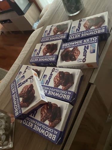 Customer photo review of Brownie keto al cioccolato
