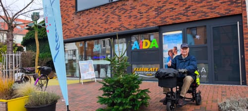 Customer photo review of Tricycle électrique pliable ES-10 – 3 roues 350W/700W, idéal pour PMR et seniors