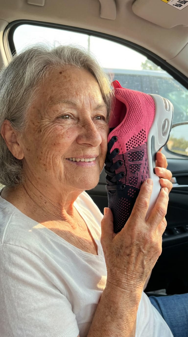 Customer photo review of Orthora™ Pro – Orthopedic Shoes Designed for Burning, Tingling & Sensitive Feet