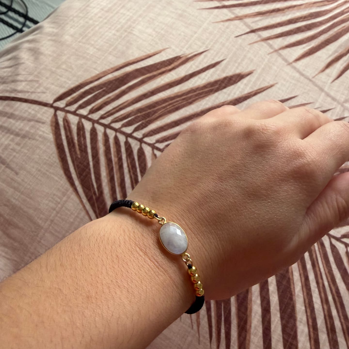 Customer photo review of Bracelet Fertilité Pierre de Lune - Votre allié pour la Conception