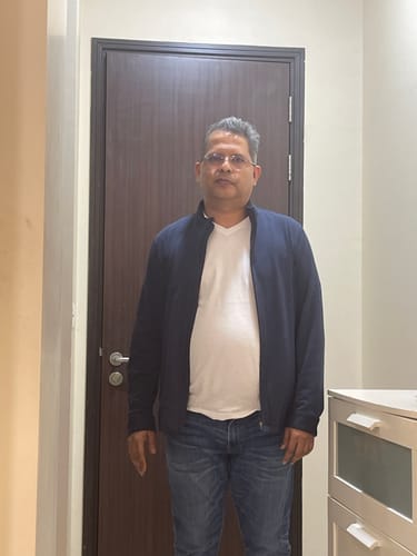 Customer photo review of Superflex Flyer Shacket