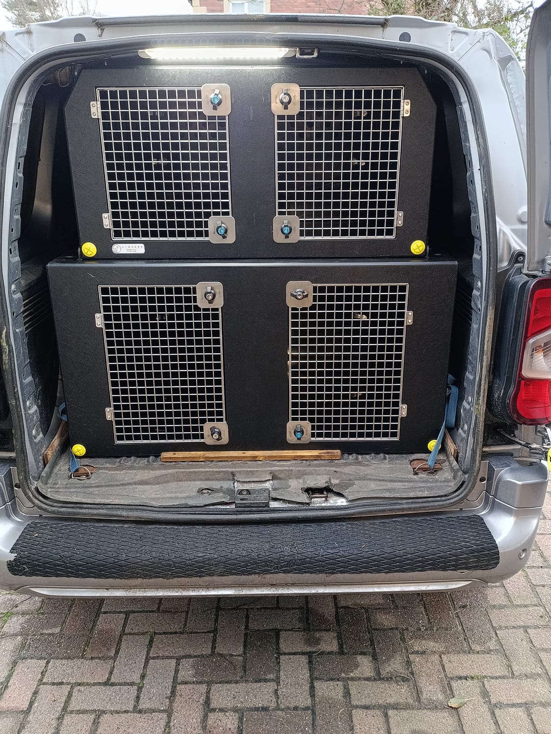 Customer photo review of Dog Van Kit | Citroën Berlingo | 2008-Present | Double stack | DT VS1