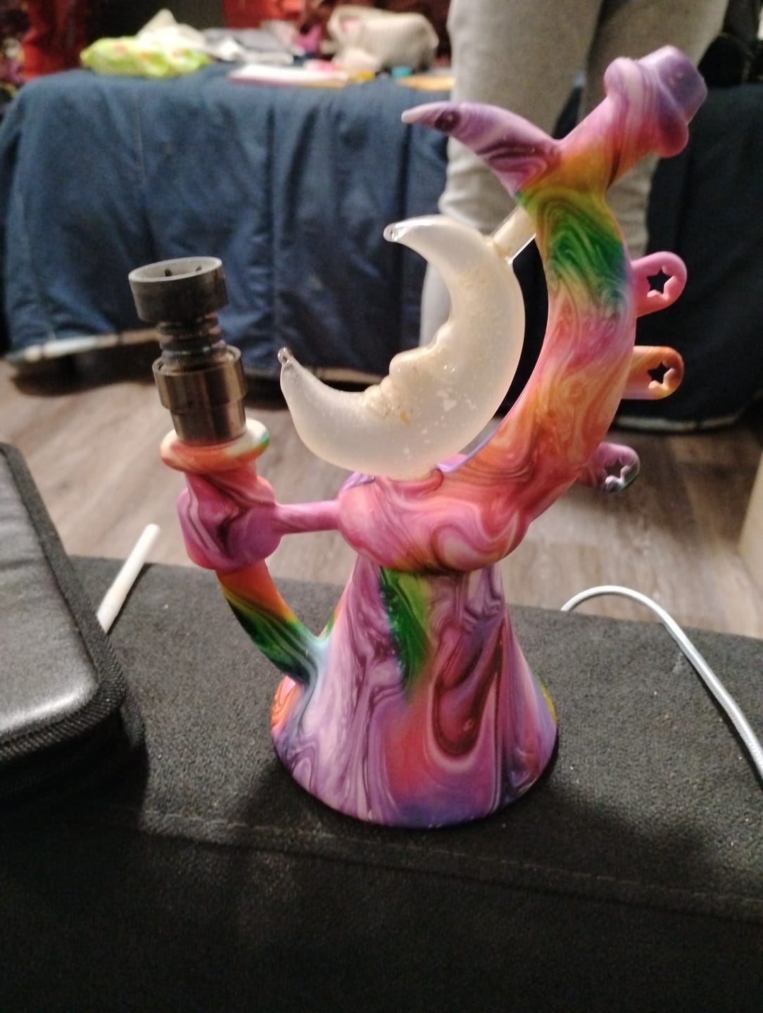Customer photo review of TITANIUM 6 IN 1 SKILLET DAB NAIL
