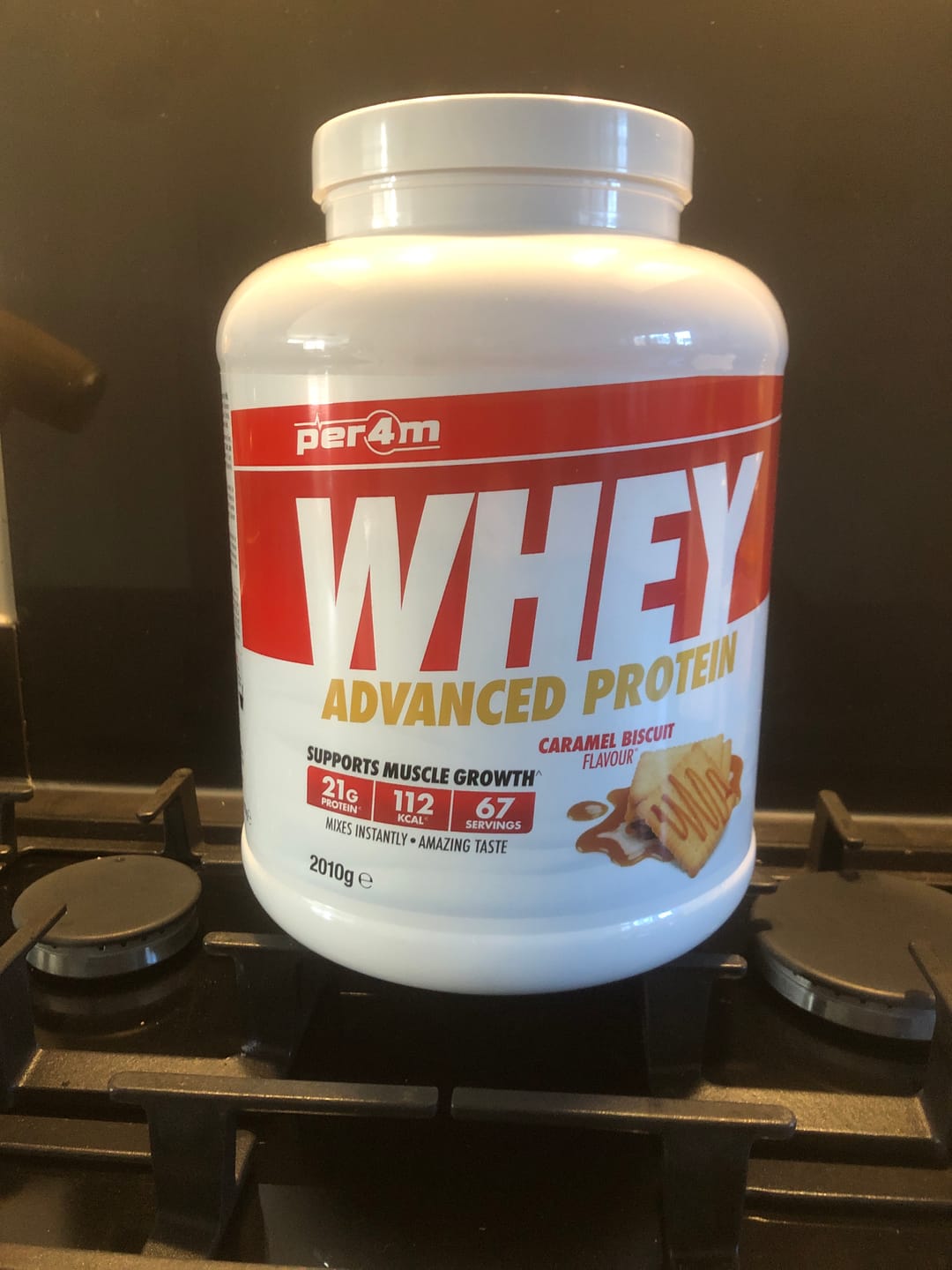 Customer photo review of PER4M Whey - Advanced Protein 2.01kg