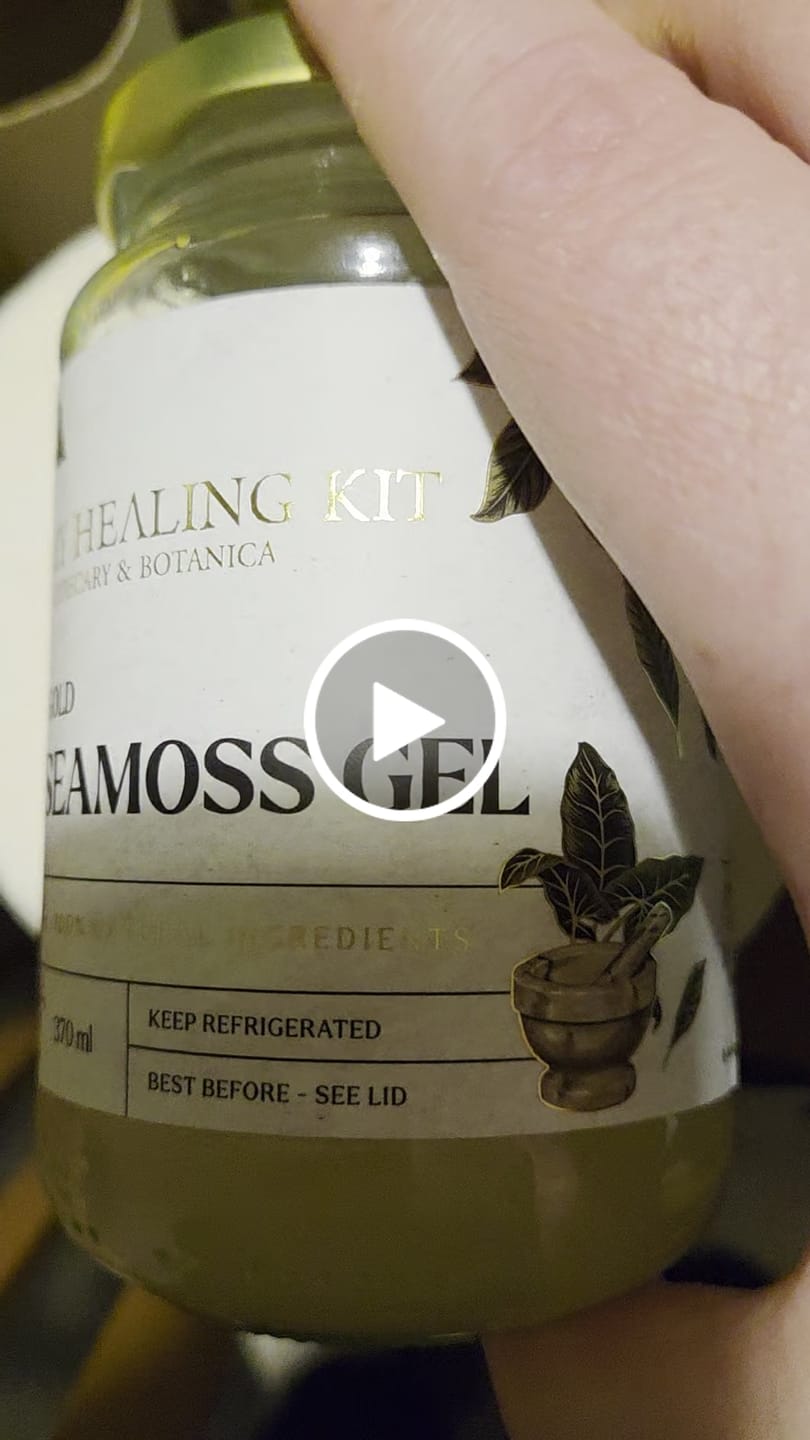 Customer video review of Gold Seamoss