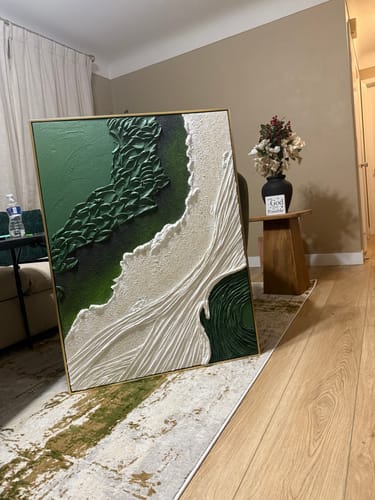 Customer review photo for Colorful Painting #CA061
