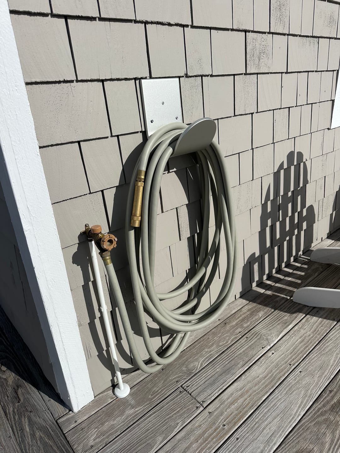Customer photo review of Aluminum Hose Hanger