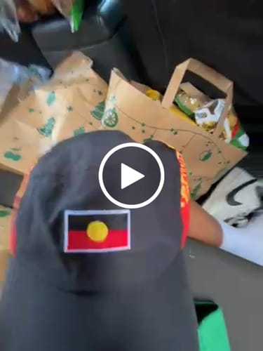 Customer video review of Aboriginal Classic Sports Lid - Red Edition