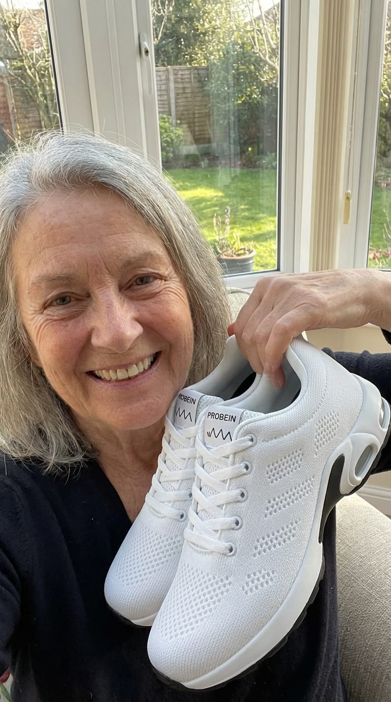 Customer photo review of Orthora™ Pro – Orthopedic Shoes Designed for Burning, Tingling & Sensitive Feet