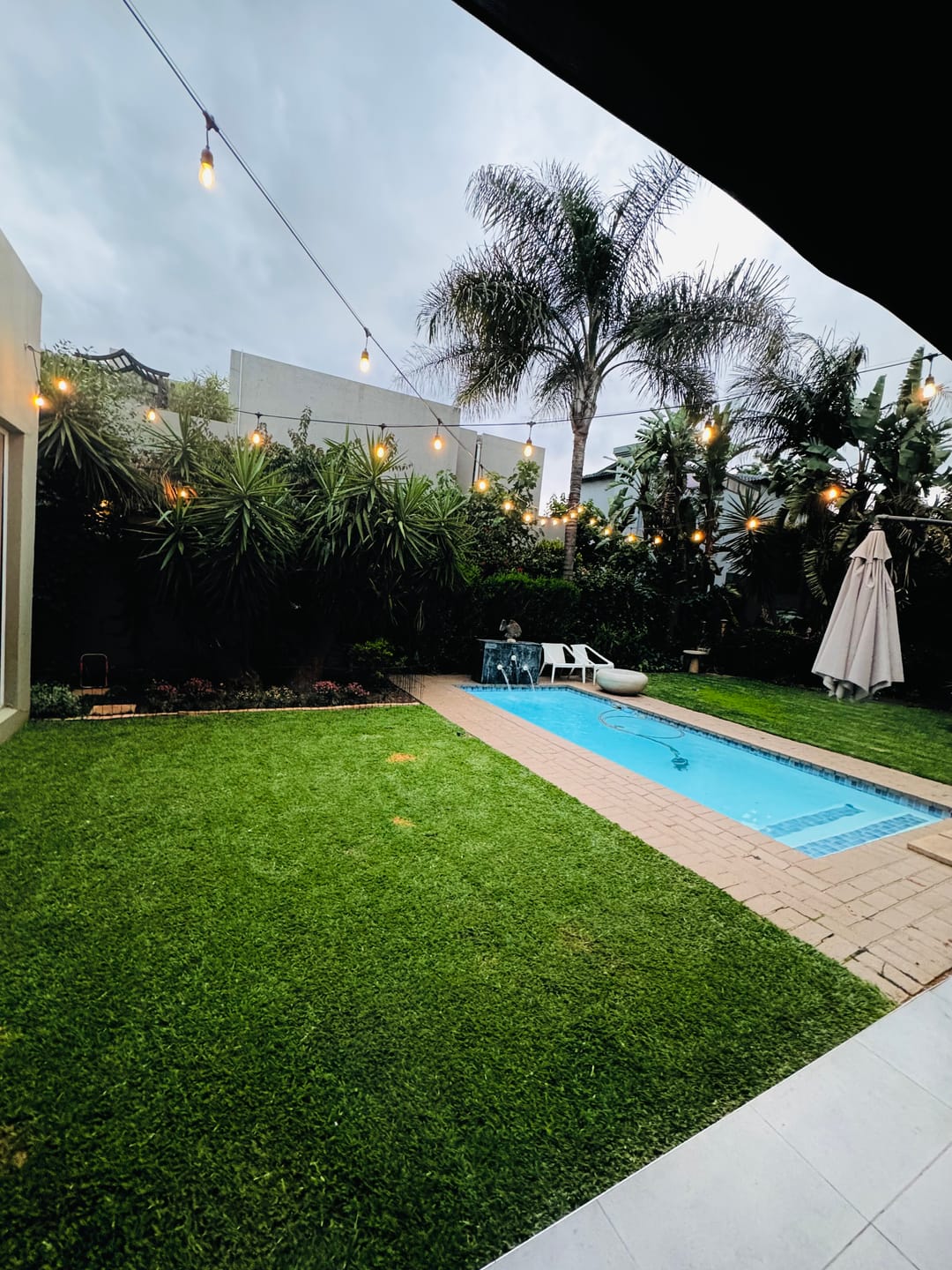 Customer photo review of Plug-In Festoon Bulb String Lights