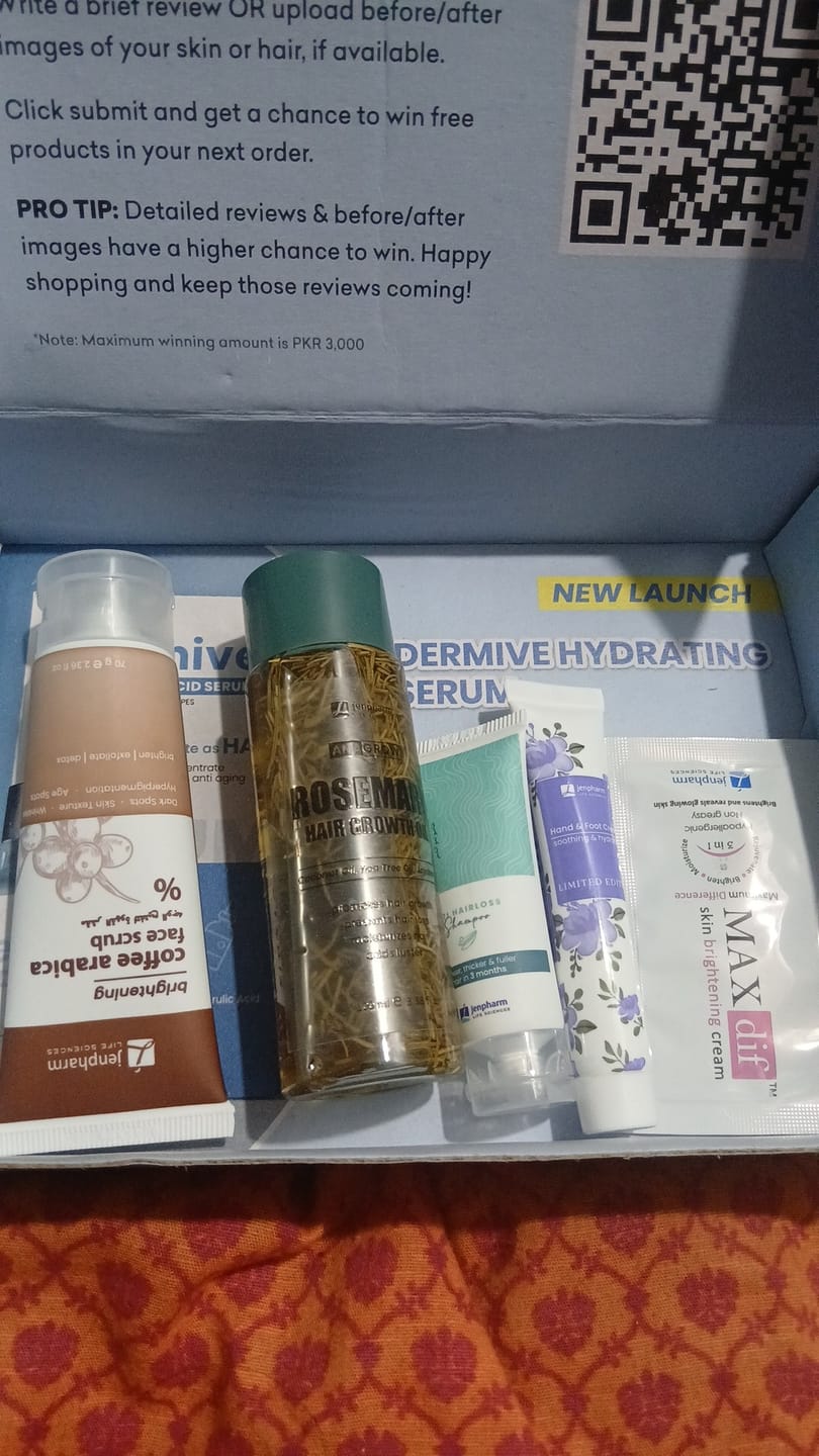Customer photo review of Anagrow Rosemary Hair Oil