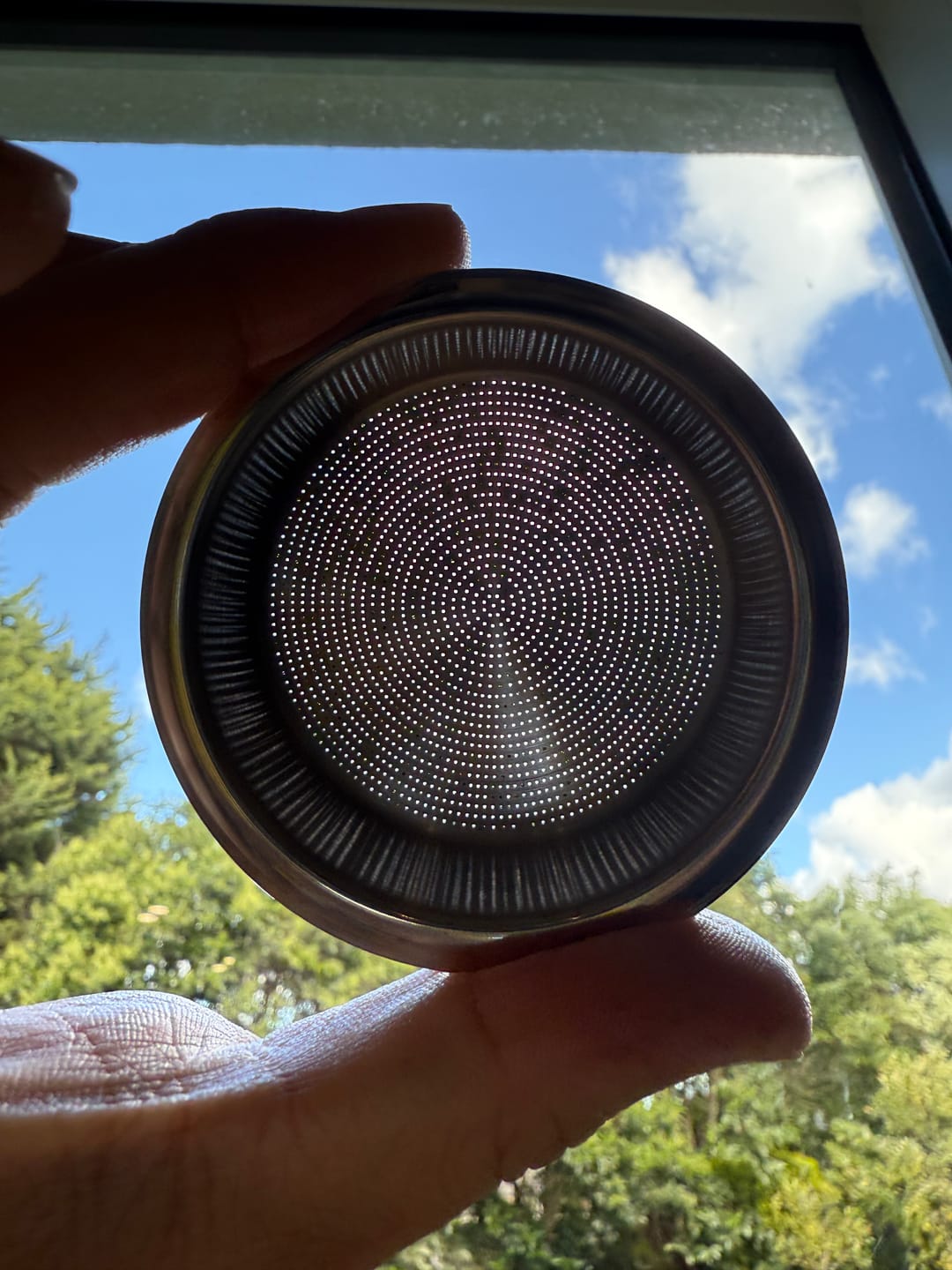 Customer photo review of High Extraction He[%] Filter Baskets for a Fuller Coffee Experience