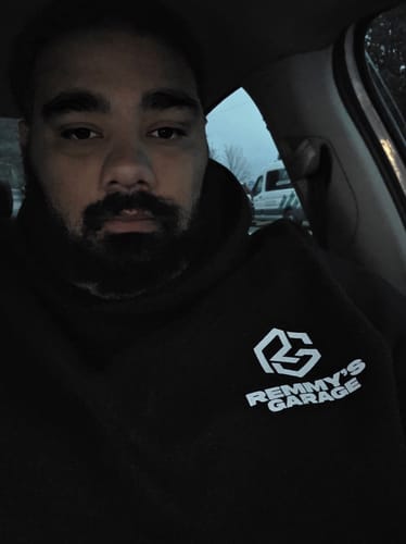 Customer photo review of Need Money Hoodie- Black