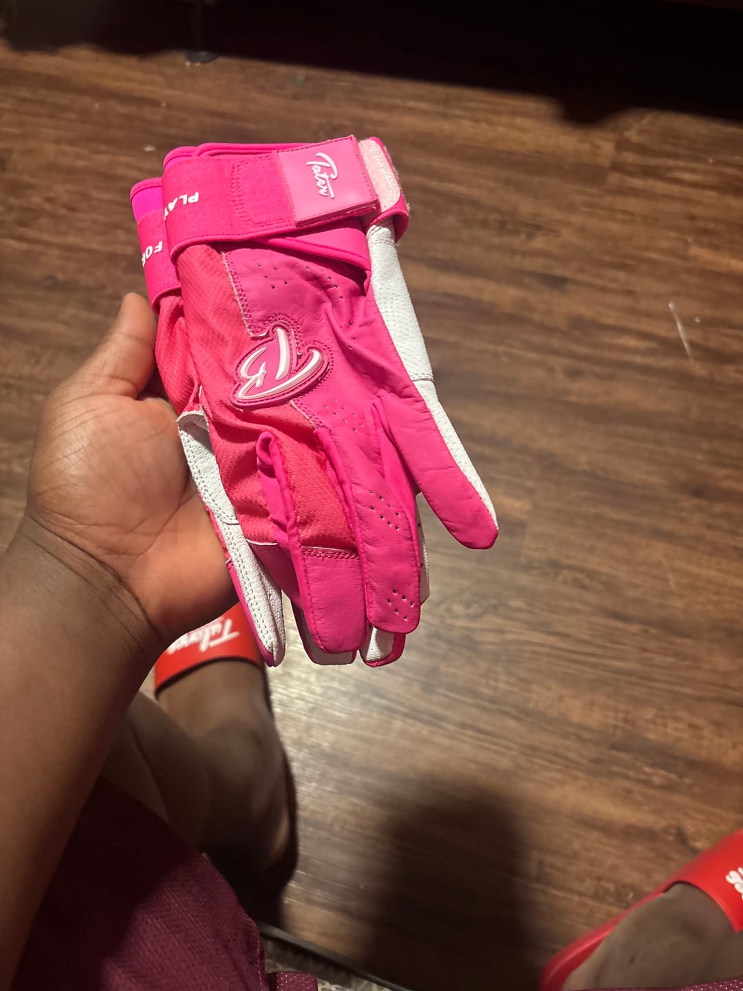 Customer photo review of Mystery Batting Gloves