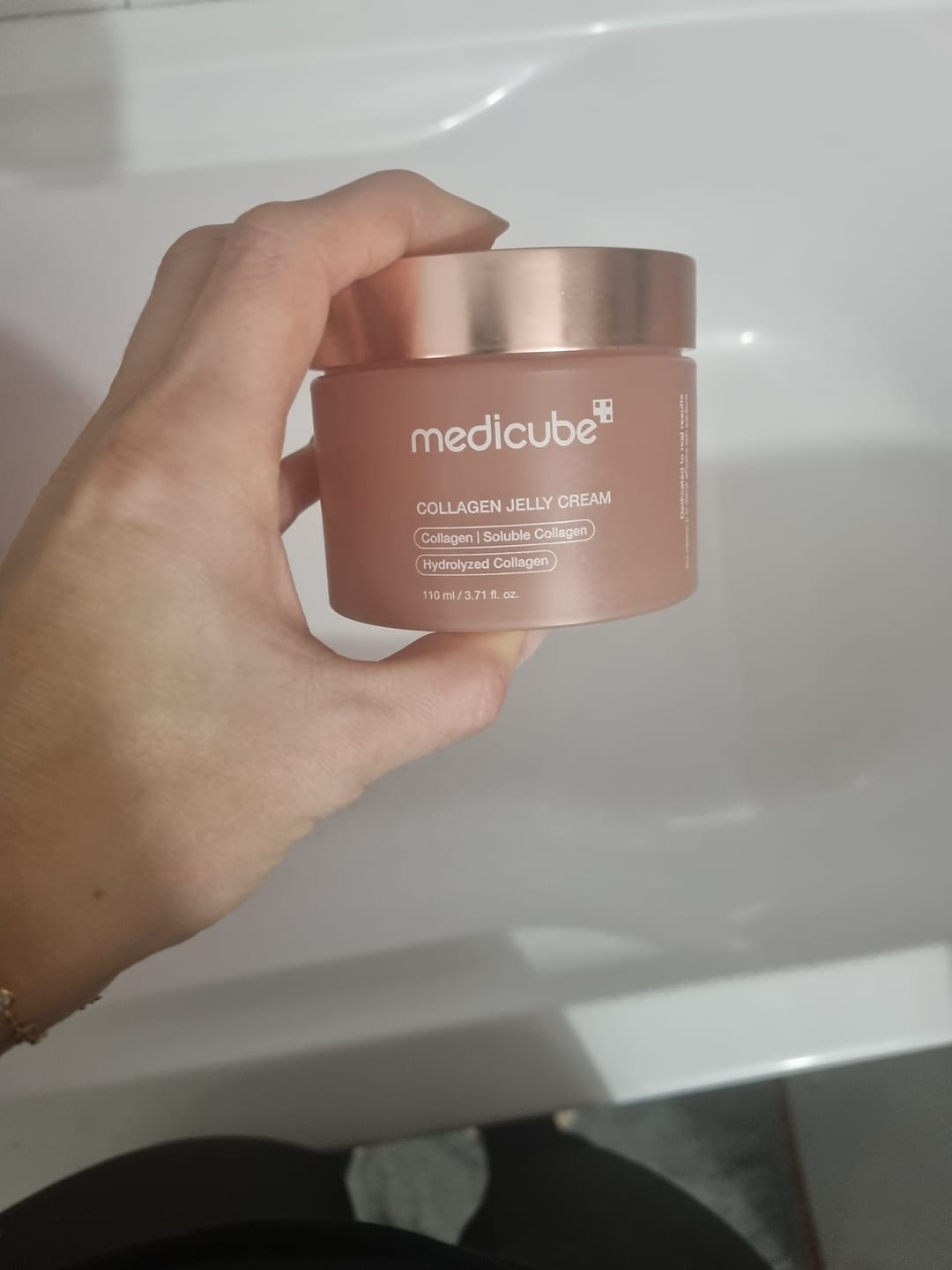 Customer photo review of Nostiprinošs krēms-gels sejai Medicube Collagen Jelly Cream