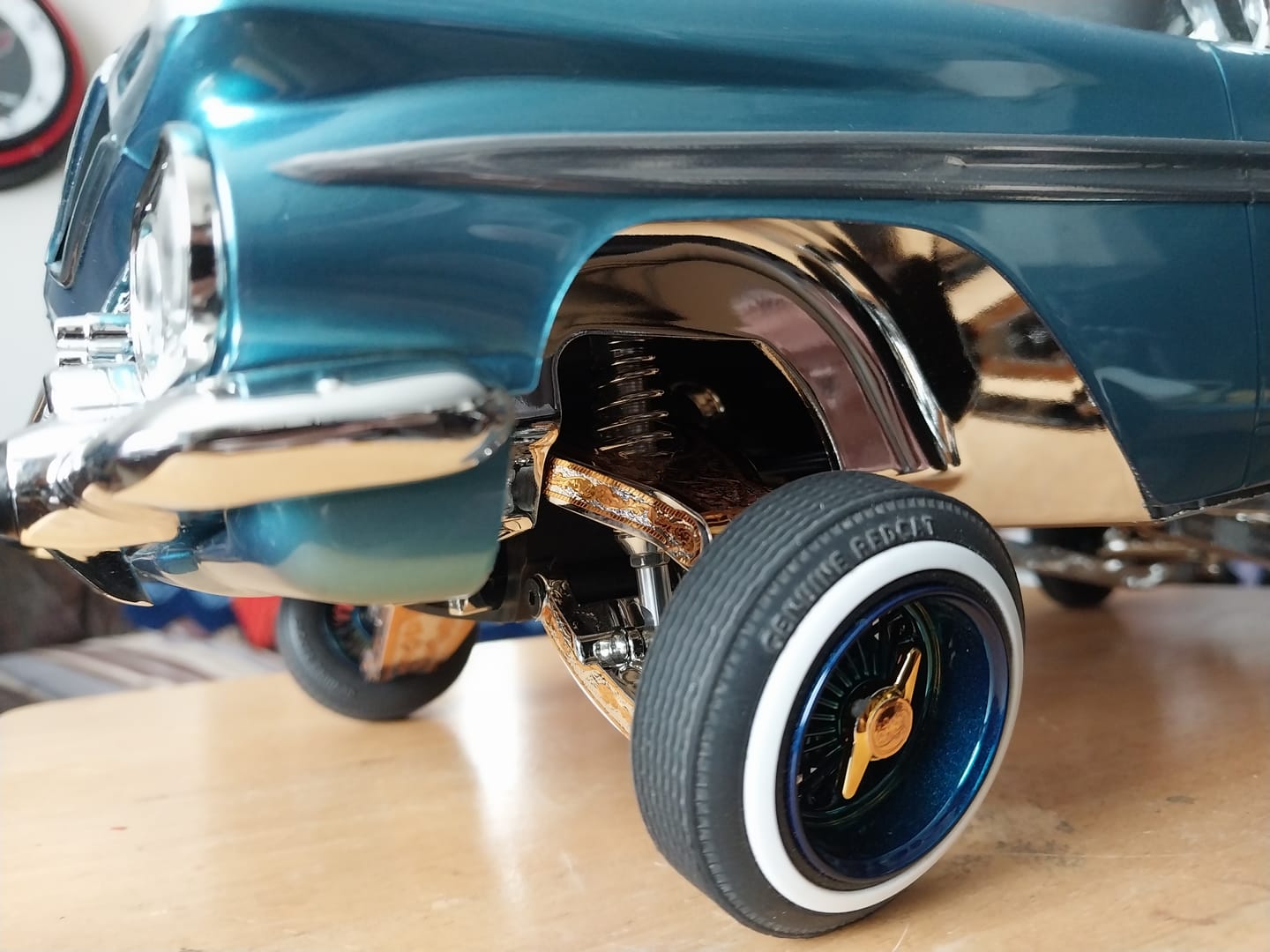 Customer photo review of 2 Tone engraved decals (Pre assembled)