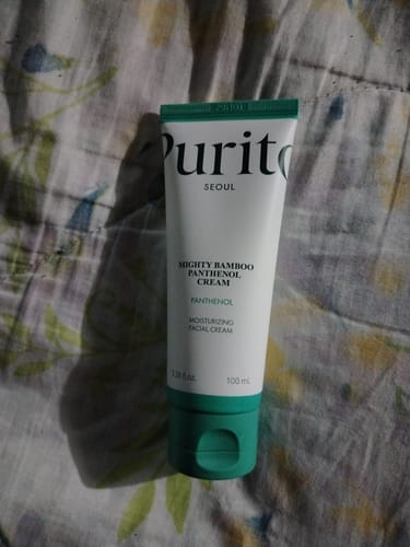 Customer photo review of Mighty Bamboo Panthenol Cream