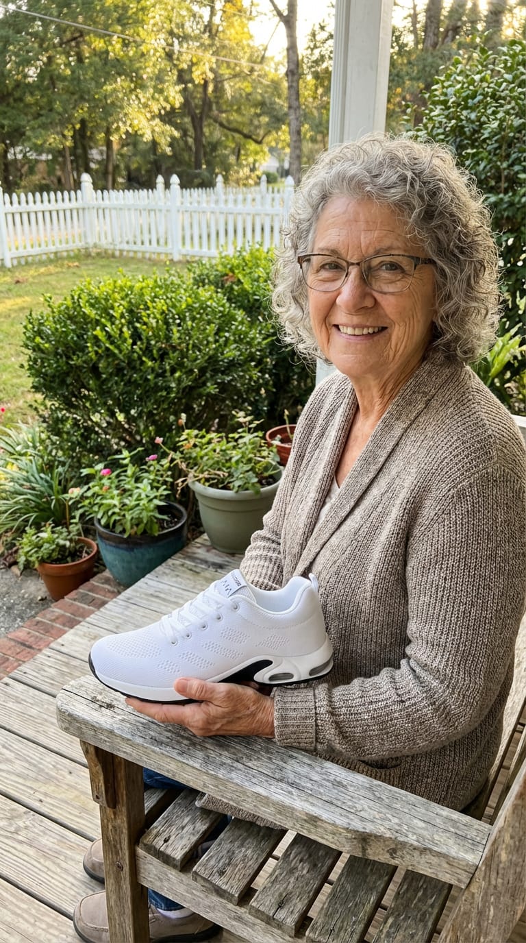 Customer photo review of Orthora™ Pro – Orthopedic Shoes Designed for Burning, Tingling & Sensitive Feet