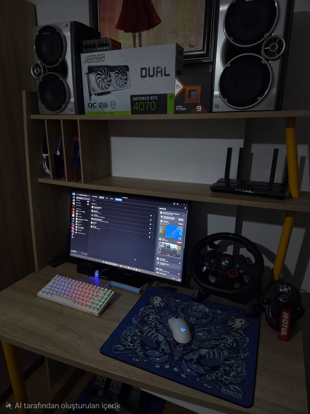 Customer photo review of Wraith Çift Yönlü Coiled Kablo