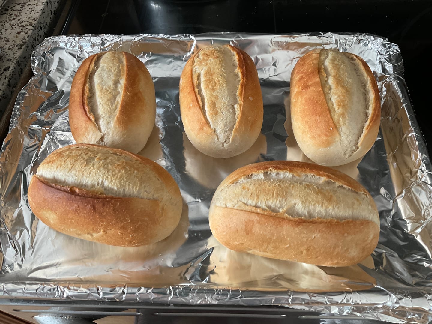 Customer photo review of Baker's Rolls "Brötchen" (5 pack)