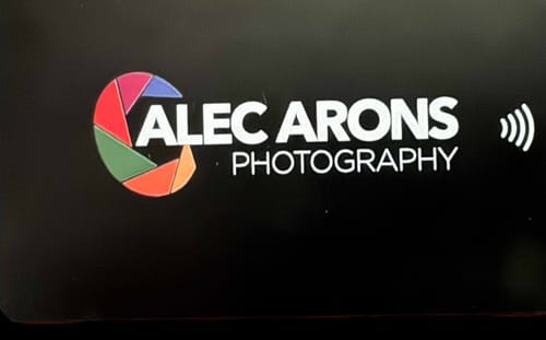 Customer photo review of Custom NFC Business Card